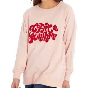 Wildfox Coffee & Sunshine Crewneck Sweatshirt